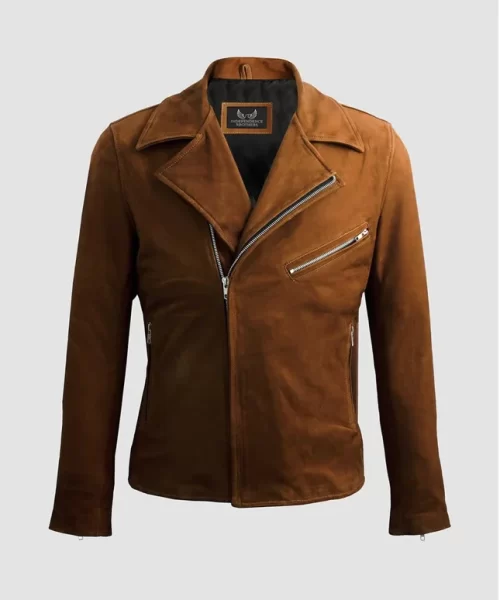 SUEDE DOUBLE RIDER LEATHER JACKET